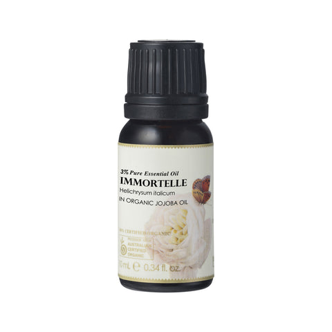 Immortelle 3% in Jojoba Essential Oil 10ml - 100% Certified Organic Ausganica