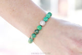 Chrysoprase Lava Diffuser Bracelet - Gift Idea
