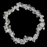 Healing Gemstone Chip Bracelets with Lava Stone Charm  - wide variety
