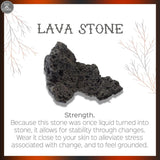 Botswana Agate and Lava Diffuser Bracelet-  Gift Idea