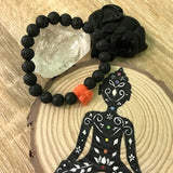 Kid's Little Elephant and Lava Stone Aroma Diffuser Bracelet