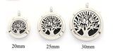 Tree of Life Design Aromatherapy Diffuser Necklace - Free Chain