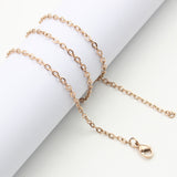 Flower of Life Design Aromatherapy Diffuser Necklace - Rose Gold 25mm - Free Chain