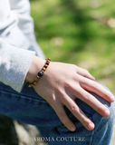 Kids Tiger's Eye and Lava Diffuser Bracelet