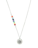 Chakra and Meditate Aromatherapy Diffuser Gemstone Necklace by Aroma Couture